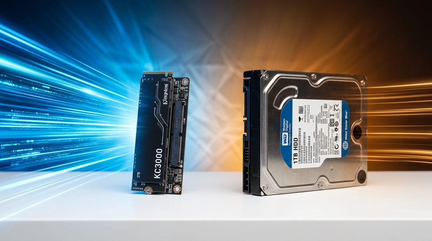 Should You Buy an SSD or HDD for Game Storage — Zyrox Hardware Guide